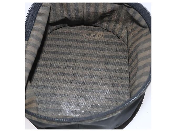 Borsa in tela Zucca Pecan FENDI Suede 4Set Rosa Marrone Nero Auth bs23233 - vista 18