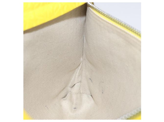 LOEWE Borsa Clutch Anagram Pelle Gialla Auth bs23522 Giallo - vista 9