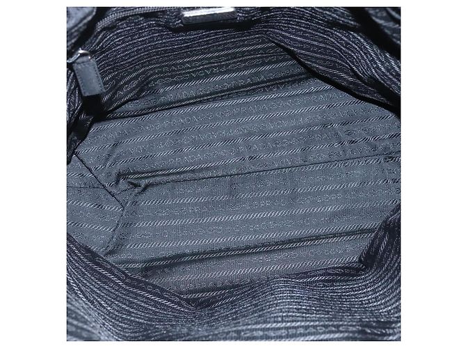 PRADA Handtasche Schwarz Silber Auth bs23459 - Ansicht 11