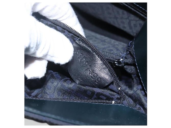 Borsa a Spalla BALLY in Nylon Nero Auth bs23603 - vista 8