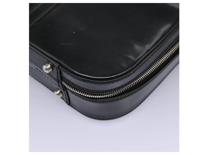 Borsa da lavoro GUCCI Smalto Nero Auth bs23505 - vista 13