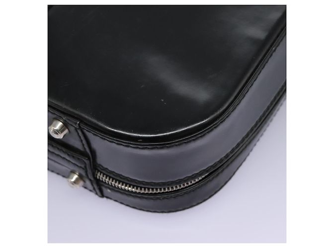 Borsa da lavoro GUCCI Smalto Nero Auth bs23505 - vista 14
