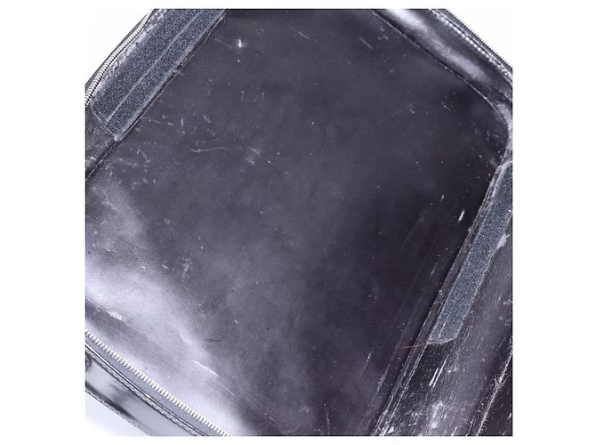 Borsa da lavoro GUCCI Smalto Nero Auth bs23505 - vista 17
