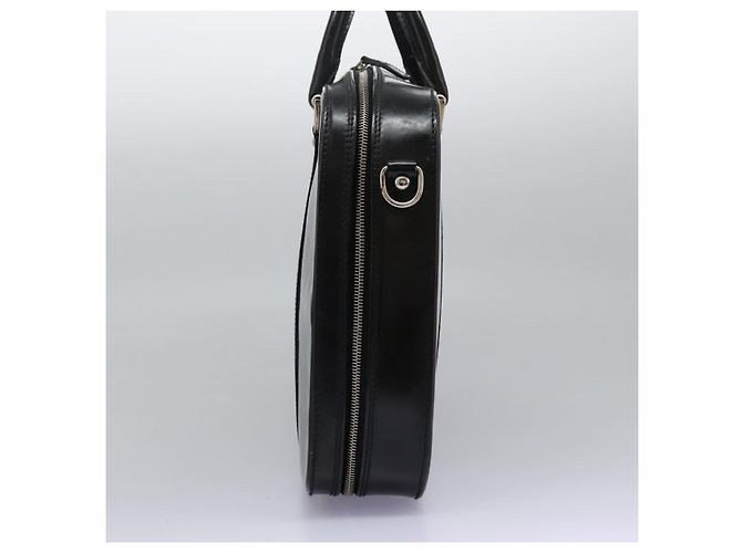 Borsa da lavoro GUCCI Smalto Nero Auth bs23505 - vista 4
