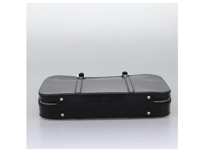 Borsa da lavoro GUCCI Smalto Nero Auth bs23505 - vista 5