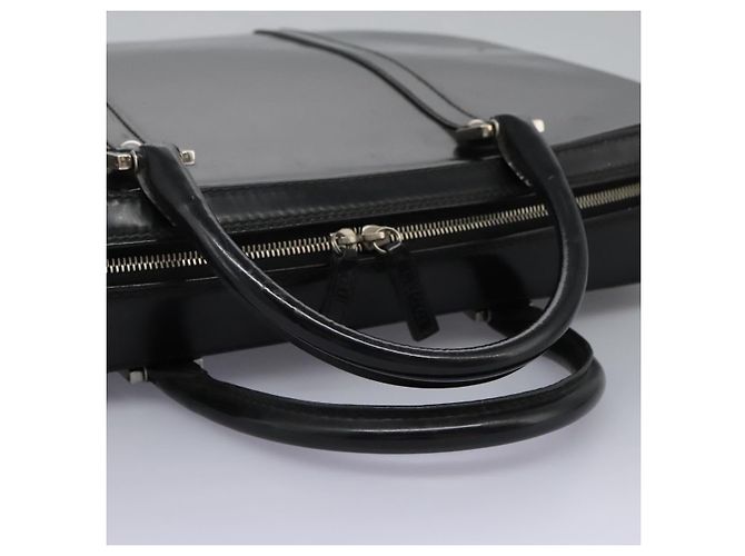 Borsa da lavoro GUCCI Smalto Nero Auth bs23505 - vista 7