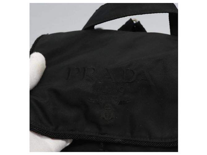 Zaino PRADA in nylon nero Auth bs23399 - vista 20