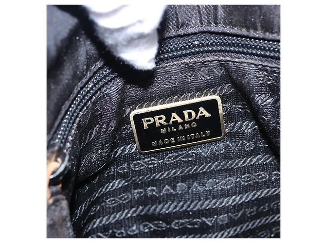 Zaino PRADA in nylon nero Auth bs23399 - vista 22