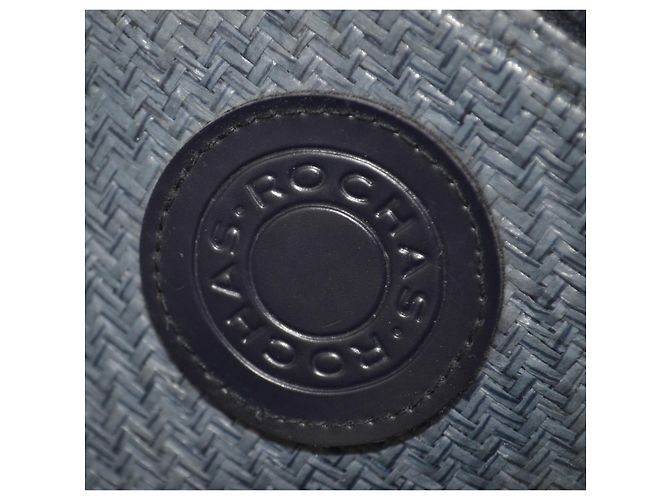 Borsa Rochas Blu in Plastica Trasparente - vista 7