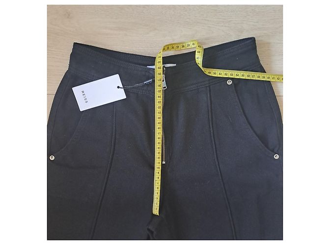 Leggings Reiss de algodón negro - vista 3