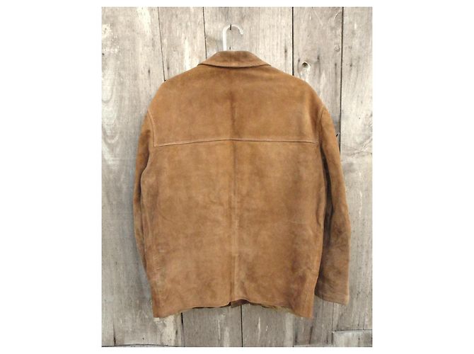 Autre Marque Brummell Wildlederjacke Braun Größe M - Ansicht 2