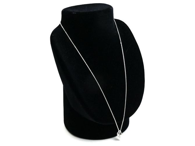 Collana con pendente Lockit in oro bianco K18WG Louis Vuitton - vista 7
