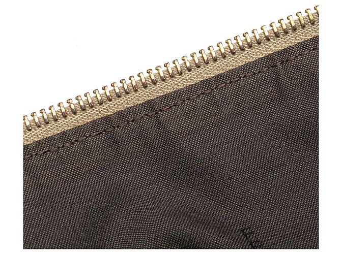 Fendi Beige Zucchino Canvas Crossbody - vista 9