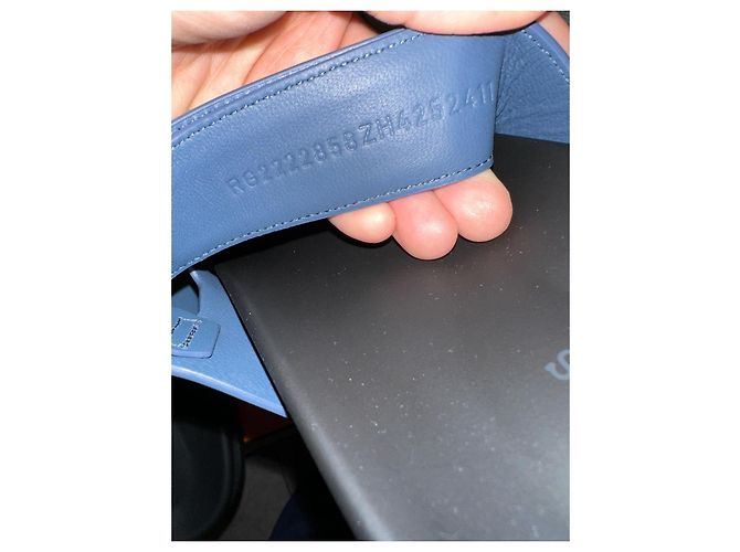 Hermès Sandali ciprioti Blu scuro - vista 10