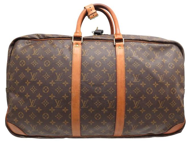 BORSA DA VIAGGIO VINTAGE LOUIS VUITTON SIRIUS 58 M41404 BOSTON MONOGRAMMA Marrone - vista 2