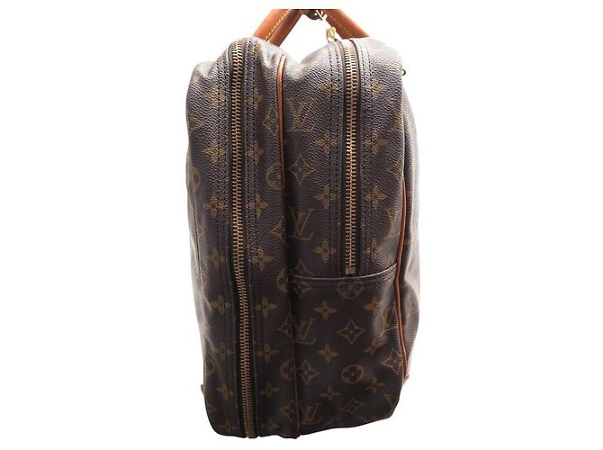 BORSA DA VIAGGIO VINTAGE LOUIS VUITTON SIRIUS 58 M41404 BOSTON MONOGRAMMA Marrone - vista 3