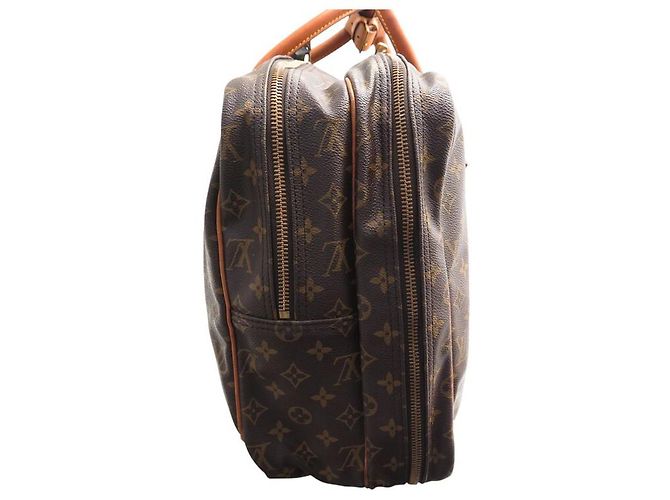 BORSA DA VIAGGIO VINTAGE LOUIS VUITTON SIRIUS 58 M41404 BOSTON MONOGRAMMA Marrone - vista 4