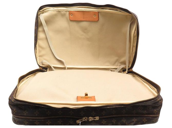 BORSA DA VIAGGIO VINTAGE LOUIS VUITTON SIRIUS 58 M41404 BOSTON MONOGRAMMA Marrone - vista 8
