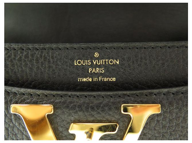 BORSA LOUIS VUITTON NEO VIVIENNE M54057 IN PELLE GRAIN NERA CON TRACOLLA Nero - vista 10