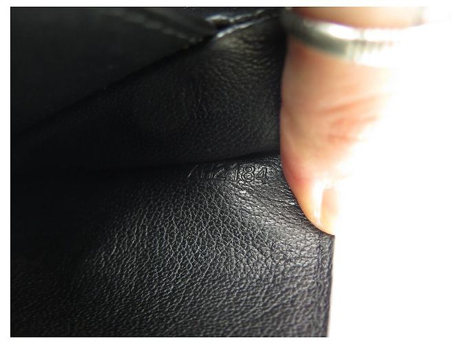 BORSA LOUIS VUITTON NEO VIVIENNE M54057 IN PELLE GRAIN NERA CON TRACOLLA Nero - vista 15