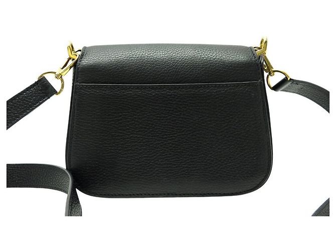 BORSA LOUIS VUITTON NEO VIVIENNE M54057 IN PELLE GRAIN NERA CON TRACOLLA Nero - vista 2