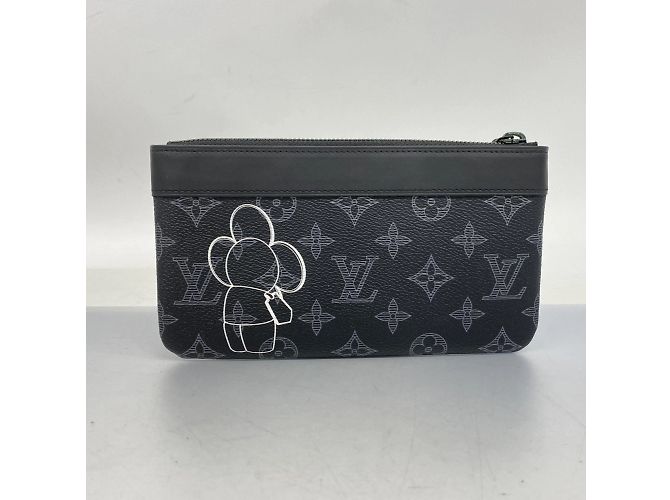 Pochette Apollo PM Vivienne Monogram Eclipse di Louis Vuitton Nero - vista 9