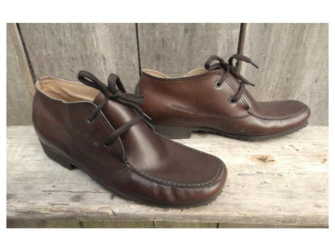 Autre Marque Arcus ankle boots dark brown leather - view 2