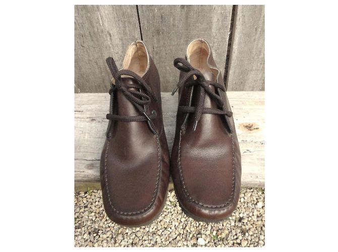 Autre Marque Arcus ankle boots dark brown leather - view 3