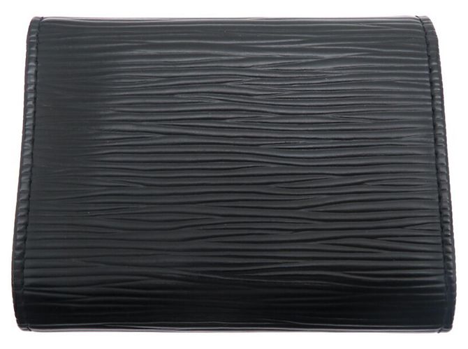 Portamonete Semplice da Uomo Louis Vuitton Nero - vista 2