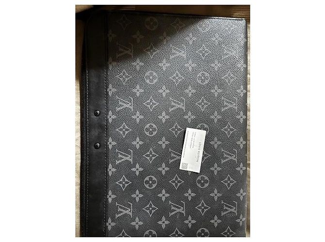 Portadocumentos Louis Vuitton Lona Marrón Castaño - vista 5
