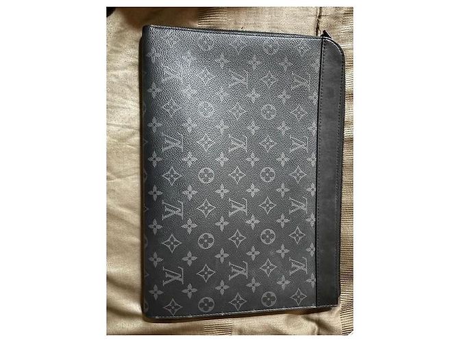 Portadocumentos Louis Vuitton Lona Marrón Castaño - vista 6