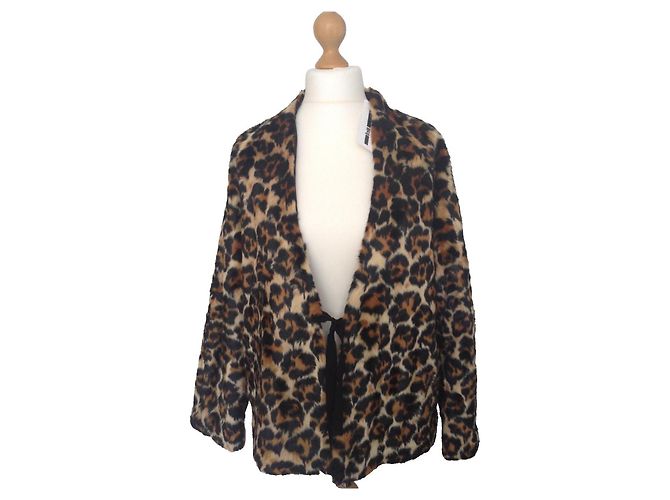 Mcq Leopardenmuster Kunstpelzjacke Leopardenprint - Ansicht 10
