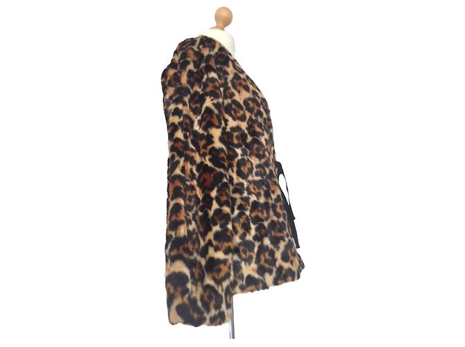 Mcq Leopardenmuster Kunstpelzjacke Leopardenprint - Ansicht 11