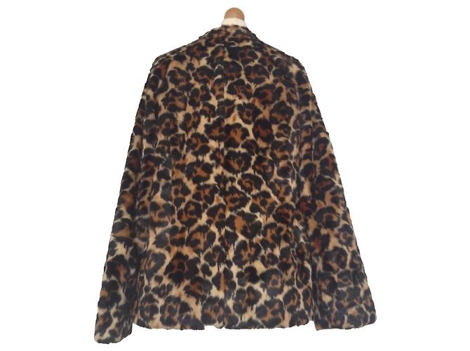 Mcq Leopardenmuster Kunstpelzjacke Leopardenprint - Ansicht 12