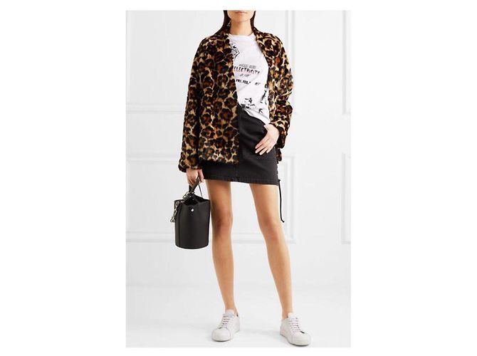 Mcq Leopardenmuster Kunstpelzjacke Leopardenprint - Ansicht 2