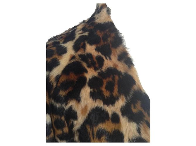Mcq Leopardenmuster Kunstpelzjacke Leopardenprint - Ansicht 5