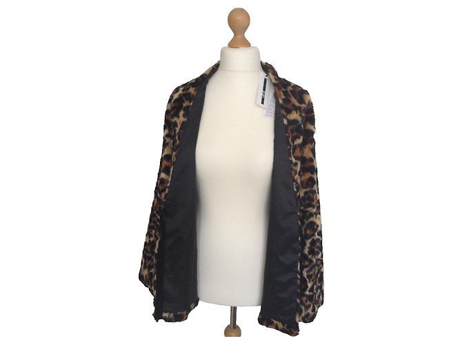 Mcq Leopardenmuster Kunstpelzjacke Leopardenprint - Ansicht 7