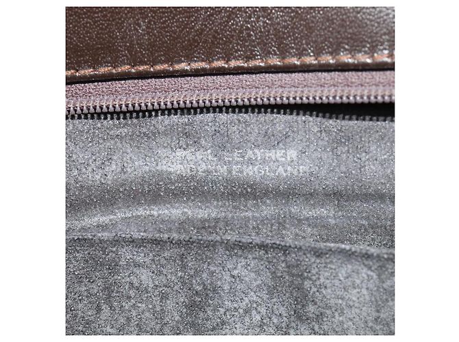 Autre Marque Borsa a spalla Burberrys Nova Check in tela beige oro Auth BA777 D'oro - vista 10