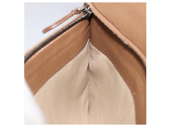 Autre Marque Borsa a vita in pelle marrone Bottega Veneta Auth hk2178 - vista 18