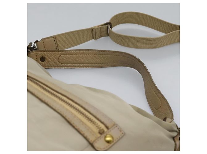 Borsa a spalla Burberry Blue Label in nylon 2 vie beige Auth ti2857 - vista 14
