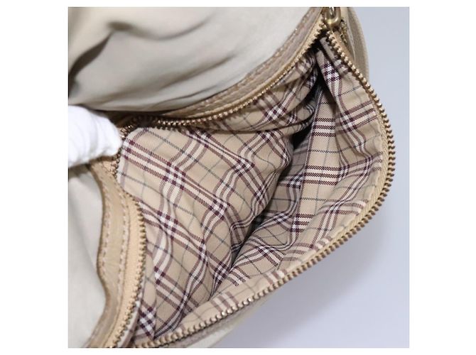 Borsa a spalla Burberry Blue Label in nylon 2 vie beige Auth ti2857 - vista 21