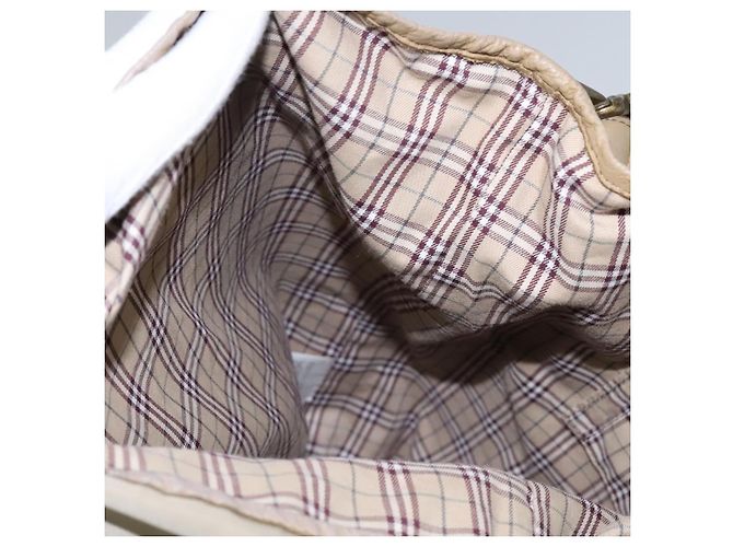 Borsa a spalla Burberry Blue Label in nylon 2 vie beige Auth ti2857 - vista 23
