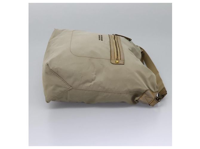 Borsa a spalla Burberry Blue Label in nylon 2 vie beige Auth ti2857 - vista 4