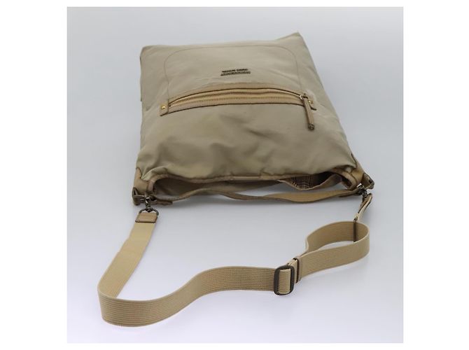 Borsa a spalla Burberry Blue Label in nylon 2 vie beige Auth ti2857 - vista 9