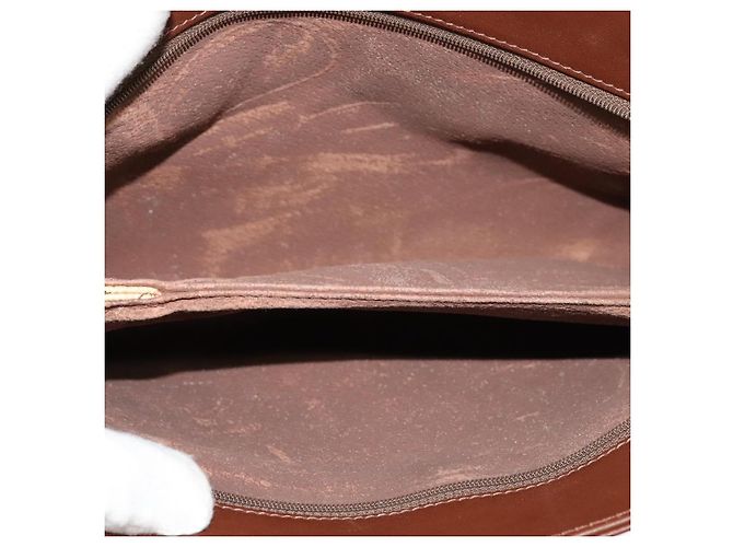 Autre Marque Borsa a spalla Burberrys Nova Check PVC Beige Marrone oro Auth bs23485 D'oro - vista 11