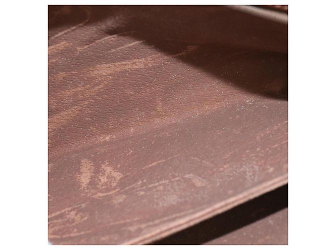 Autre Marque Borsa a spalla Burberrys Nova Check PVC Beige Marrone oro Auth bs23485 D'oro - vista 12