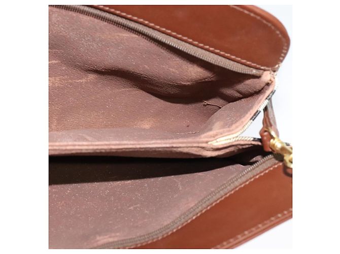 Autre Marque Borsa a spalla Burberrys Nova Check PVC Beige Marrone oro Auth bs23485 D'oro - vista 17