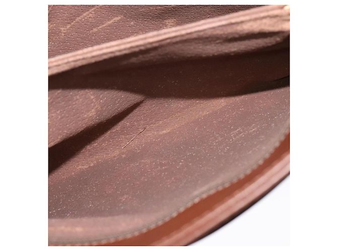 Autre Marque Borsa a spalla Burberrys Nova Check PVC Beige Marrone oro Auth bs23485 D'oro - vista 19