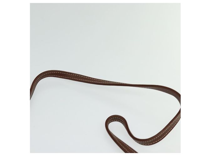 Autre Marque Borsa a spalla Burberrys Nova Check PVC Beige Marrone oro Auth bs23485 D'oro - vista 8