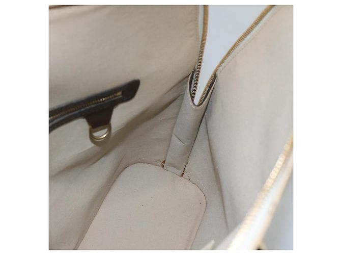 LOUIS VUITTON Monogram Mini Alma Haut Borsa a Mano Khaki M92203 LV Auth ep8029 Cachi - vista 18